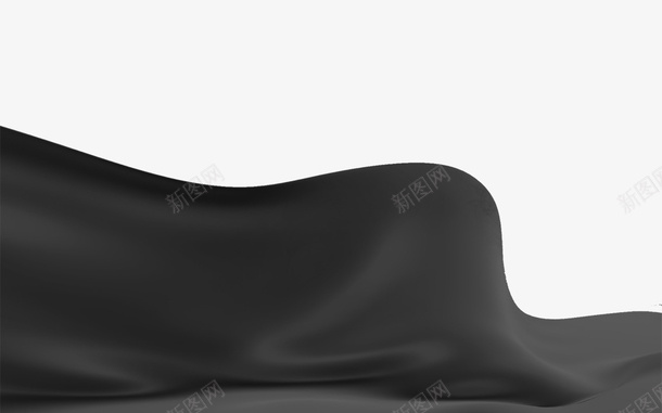 黑色丝滑丝绸png免抠素材_88icon https://88icon.com 丝滑 丝绸 刺绣 布料 手帕 旗袍 材料 黑丝绸 黑色