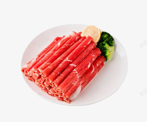 盘子里的新鲜牛肉卷png免抠素材_88icon https://88icon.com 潮汕牛肉 火锅 牛肉卷 美食 食材 食物 餐饮 饭店 鲜牛肉