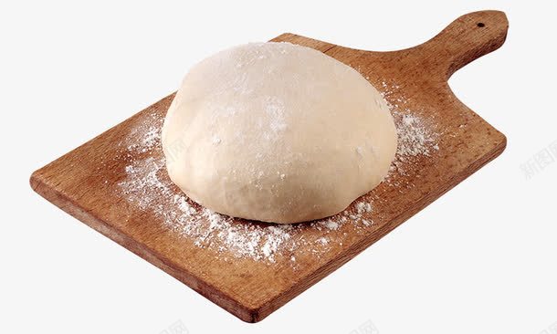 板上的面团png免抠素材_88icon https://88icon.com 产品实物 砧板 美食 面团 面粉