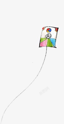 漂亮的风筝漂亮的手绘风筝高清图片