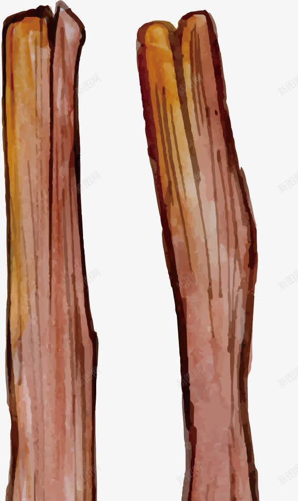 两根木棍png免抠素材_88icon https://88icon.com 手绘木棒 木棍 木棒 水彩木棒