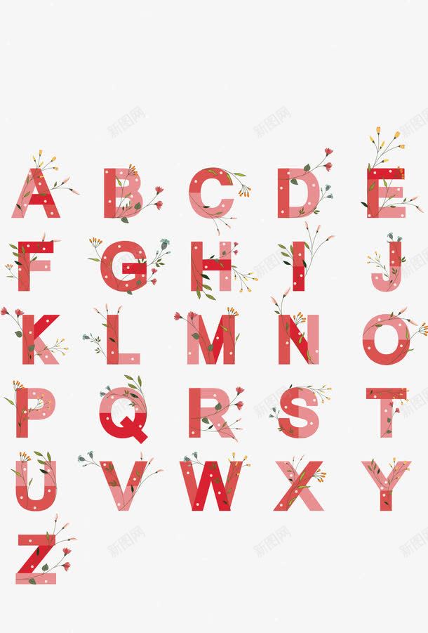 粉色字母海报png免抠素材_88icon https://88icon.com 创意 卡通 字母 彩色的 手绘的 海报 漫画 简单