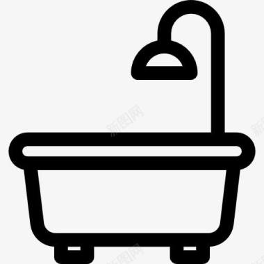 家具饰品浴缸图标图标