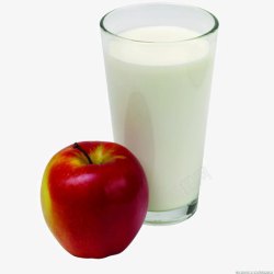 苹果牛奶主题医院食堂文化素材