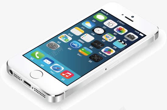 银色iPhone5spng免抠素材_88icon https://88icon.com iPhone5s 宣传册 广告 手机 苹果5S手机 银色