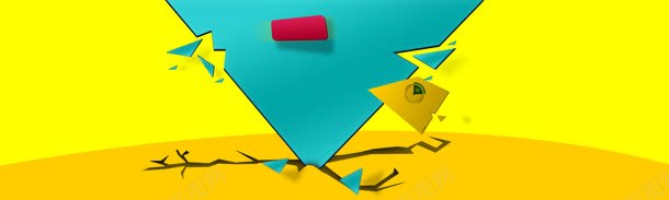 电商促销火爆裂纹几何立体块碎片背景bannerjpg设计背景_88icon https://88icon.com banner 促销 几何 火爆 电商 碎片 立体块 背景 裂纹