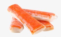 冷冻蟹肉棒冷冻保存的蟹肉棒高清图片