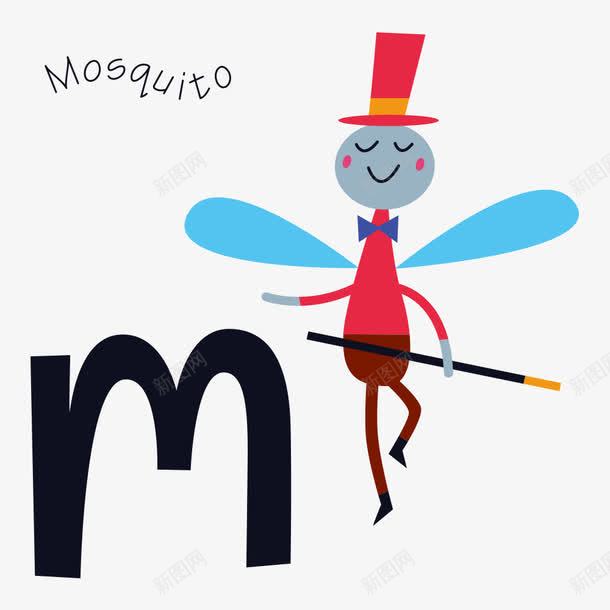 卡通英文字母联想记忆法png免抠素材_88icon https://88icon.com m mosquito 卡通 联想 英文字母 记忆