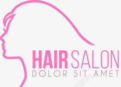 沙龙美发美发沙龙logo图标高清图片