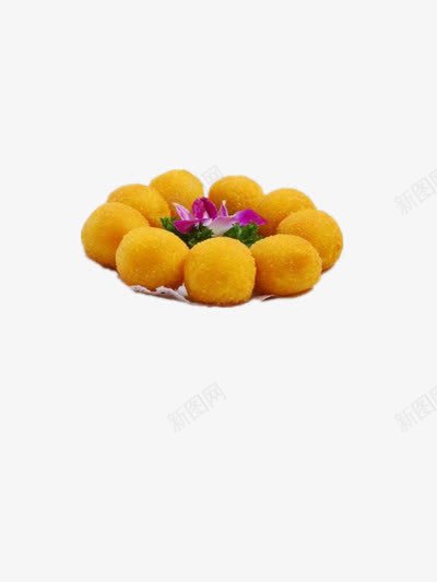 香芋地瓜丸png免抠素材_88icon https://88icon.com 地瓜球 点心 球形 甜食 糕点 美食 菜肴 食物