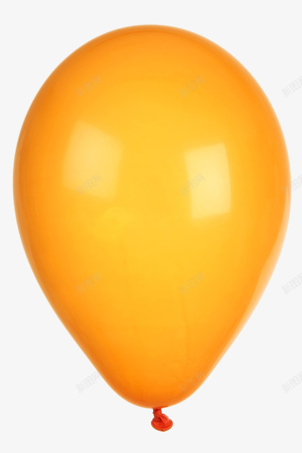 橙色气球png免抠素材_88icon https://88icon.com 实物 橙色气球 生日气球 节日气球 装饰气球