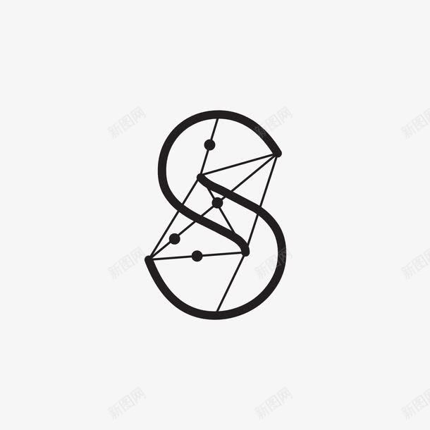 几何图案的S字母png免抠素材_88icon https://88icon.com S创意 几何的图案 创意图案 抽象 抽象感 科技 科技感