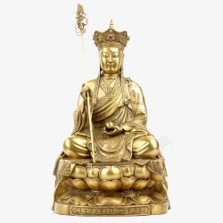 雕塑地藏王菩萨素材
