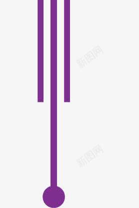 紫色分割符png免抠素材_88icon https://88icon.com 分割竖线 分割线 分割线素材 分隔符 创意竖线 矢量竖线 竖线