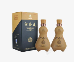 河套王好喝烈性蒙古酒素材