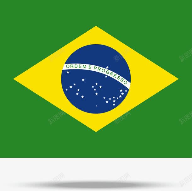 巴西国旗png免抠素材_88icon https://88icon.com 2016年运动会 国旗 巴西 装饰元素 里约奥运会