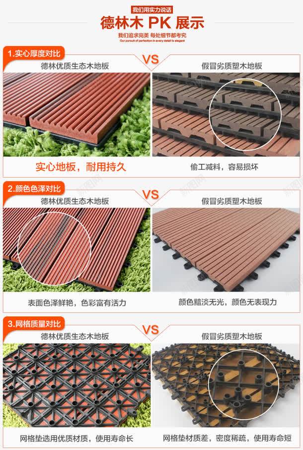 木地板产品对比图psd免抠素材_88icon https://88icon.com 产品PK 产品对比 产品对比图 宝贝详情页 木地板 淘宝天猫