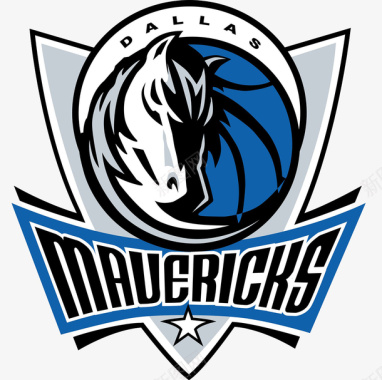 艺术字美NBA达拉斯小牛队队伍logo图标图标