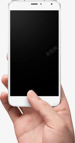 新款手机封面白色素材