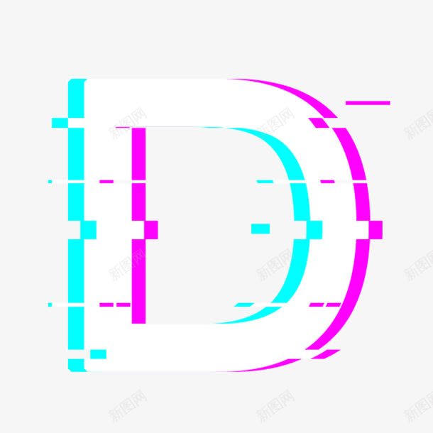 抖音风格英文字母Dpng免抠素材_88icon https://88icon.com logo 三色logo 创意英文字母 彩色英文字母 抖音图标 抖音风格 紫色 英文字母D 英文字母大写 蓝色 蓝色紫色叠印