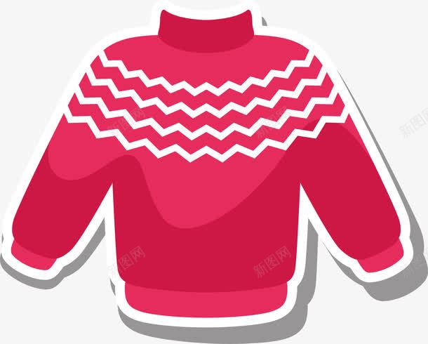 红色毛衣png免抠素材_88icon https://88icon.com 棉衣 棉衣卡通 毛衣 温暖 红色 衣服