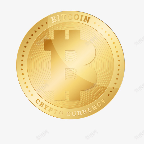 金色比特币png免抠素材_88icon https://88icon.com 商业 数字货币 比特币 科技 虚拟币 虚拟资产 货币 金色 金色比特币 金融