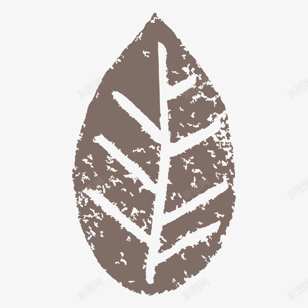 棕色可爱日系叶子png免抠素材_88icon https://88icon.com 可爱 叶子 复古 大方 小清新 手绘 手账本子装饰 日系 棕色