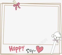 可爱的相框素材