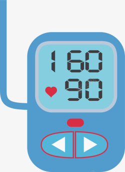 测试血压矢量图素材