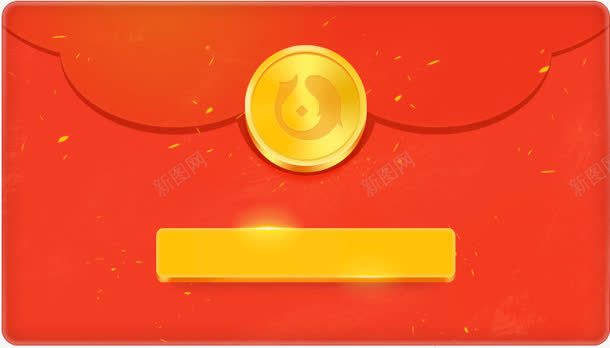 红色金币红包装饰png免抠素材_88icon https://88icon.com 红包 红色 装饰 金币