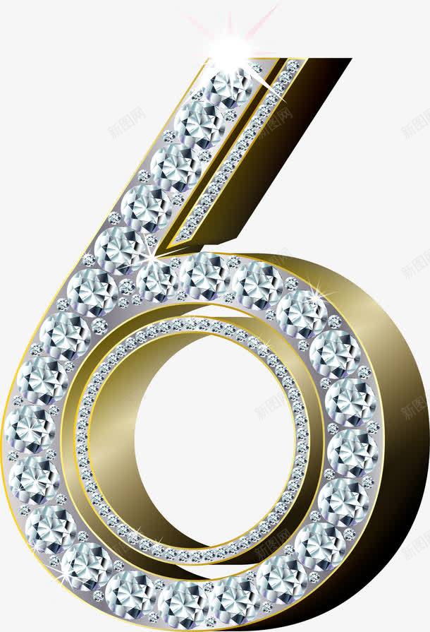 璀璨数字6商场6周年庆png免抠素材_88icon https://88icon.com 周年 商场 图片 数字 璀璨