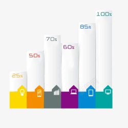 工作总结图案条形图案信息图表图标高清图片