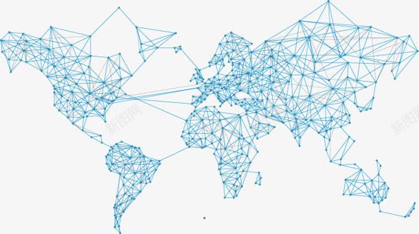 全球信息网络地图png免抠素材_88icon https://88icon.com 信息 全球 地图 网络