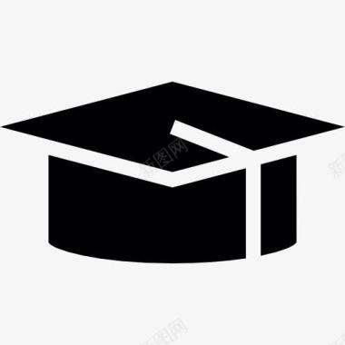 研究生毕业帽GraduatiomMortarboard图标图标