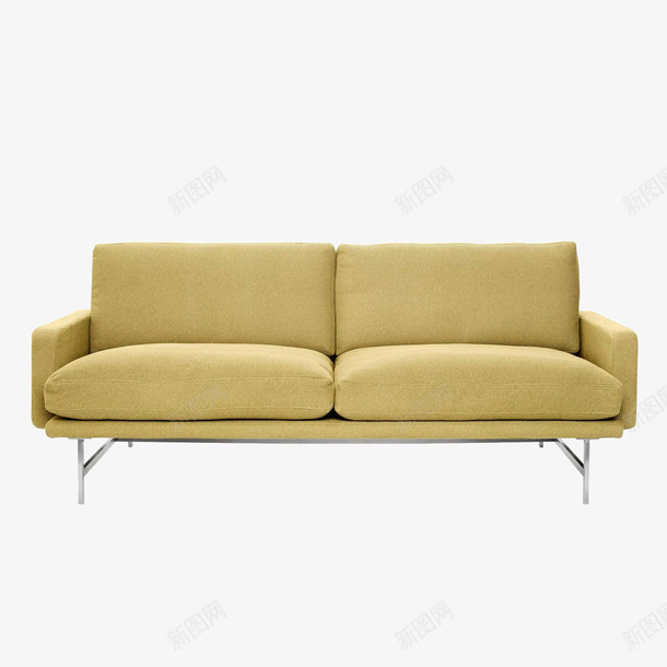 黄色的简单沙发实物png免抠素材_88icon https://88icon.com 产品实物 家居 时尚 现代家具 百搭 简单 简约 舒适 风格化