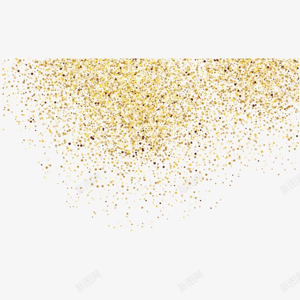 金色的流沙png免抠素材_88icon https://88icon.com 沙子 金色 金色流沙