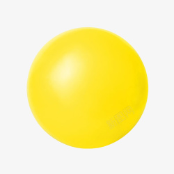 绝缘体黄色绝缘体发亮球体橡胶制品实物高清图片