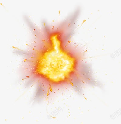 爆炸的黄色光辉光效海报背景png免抠素材_88icon https://88icon.com 光辉 海报 爆炸 爆炸动画 背景 黄色