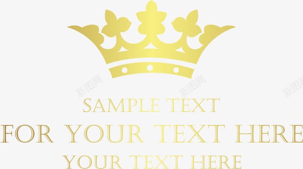金色皇冠英文字欧式花纹png免抠素材_88icon https://88icon.com 文字 欧式 皇冠 花纹 金色
