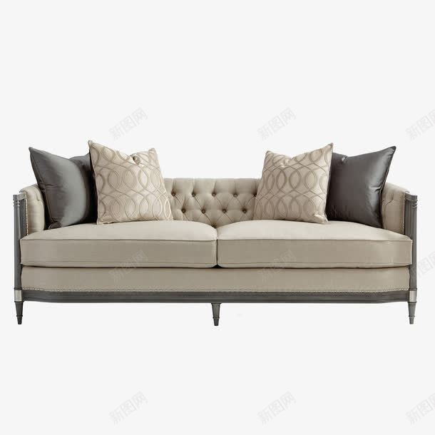 欧式简约双人沙发png免抠素材_88icon https://88icon.com 双人 欧式 沙发 简约