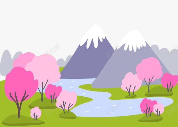 春色满园醉美春天景色psd免抠素材_88icon https://88icon.com 春夏秋冬 春天旅行 春游 春色满园 景色 相约春天 醉美春天