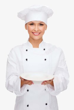 女性厨师素材
