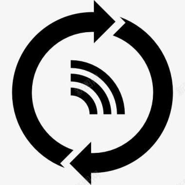 WIFI信号格刷新WiFi信号图标图标