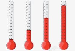 室内温度手绘温度计高清图片