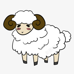 羊可爱小羊素材