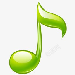 腾讯微博卡通音乐符号QQ音乐图标图标