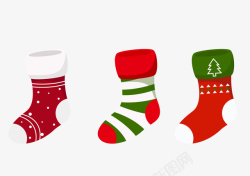 圣诞袜免抠素材圣诞元素圣诞袜高清图片
