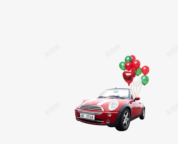 红色玛莎拉蒂汽车png免抠素材_88icon https://88icon.com 气球 汽车 红色 红色汽车