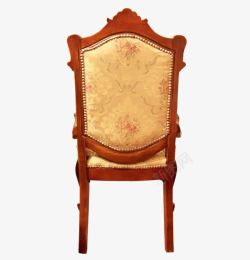 金色椅子欧式椅子背面高清图片
