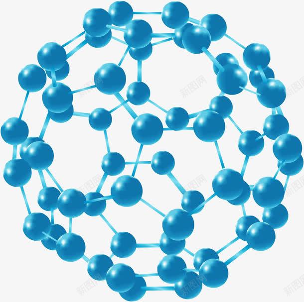 分子png免抠素材_88icon https://88icon.com DNA 元素 分子 化妆品 化学 原子 圆形 基因 实验 成分 水珠 科学 蓝色